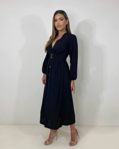 Vestido Clara - Preto - Closet RC Atacado