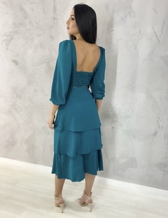 Cropped Olga em Duna - Verde Esmeralda - comprar online