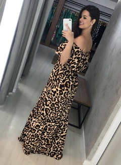 Vestido Luíza - Animal Print - comprar online
