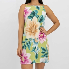 Imagem do Vestido Pauline - Floral Exclusivo Verde