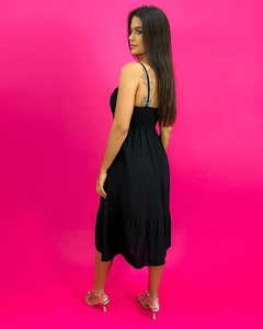 Vestido Evelyn - Preto - comprar online