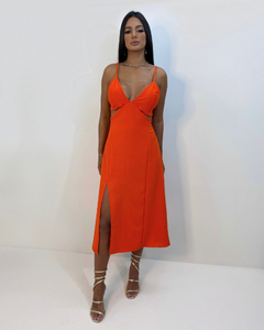 Vestido Kelly - Laranja
