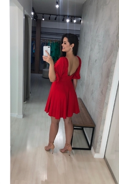 Vestido Anne - Vermelho na internet