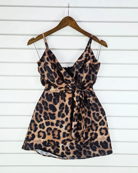 Vestido Paola - Animal Print