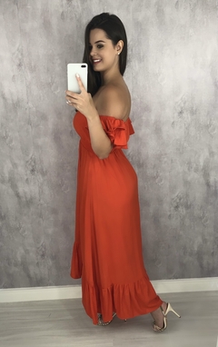Vestido Gisele - Coral - comprar online