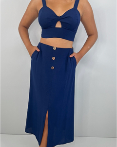 Conjunto Jamile - Azul Marinho - comprar online