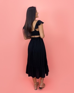 Saia Micaela - Preto - comprar online