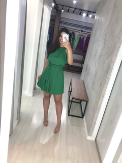 Vestido Daiane - Verde Bandeira na internet