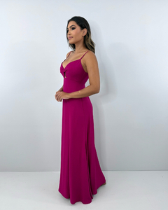 Vestido Eliana - Cereja