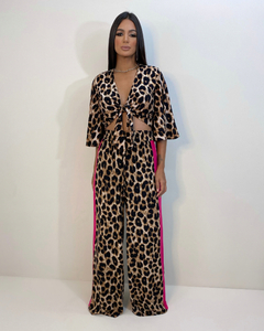 Conjunto Maria - Animal Print - Closet RC Atacado