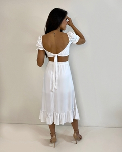 Vestido Jasmin - Branco na internet