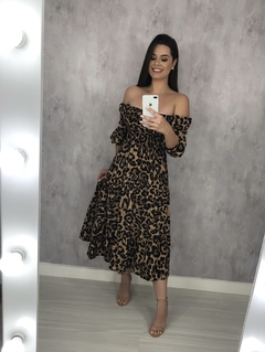 Vestido Juliana - Animal Print