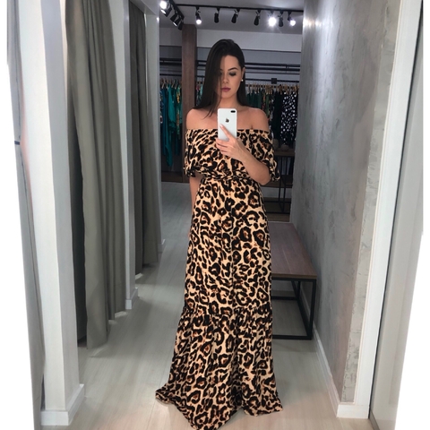 Vestido Luíza - Animal Print