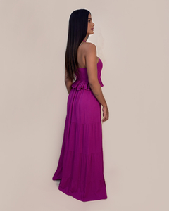 Vestido Marcy - Fúcsia - Closet RC Atacado