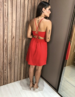 Vestido Carolina - Vermelho na internet