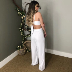 Macacão Rebeca - Branco - comprar online