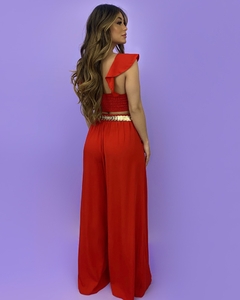 Cropped Samira - Vermelho - Closet RC Atacado