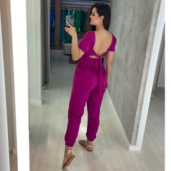 Macacão Fernanda - Fúcsia - comprar online
