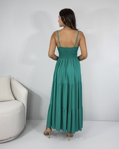 Vestido Helô - Turquesa na internet