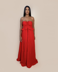 Vestido Marcy - Vermelho