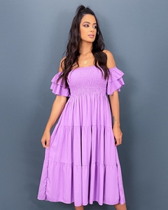 Vestido Ana Paula - Lilás