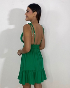 Vestido Valentina - Verde Bandeira - comprar online