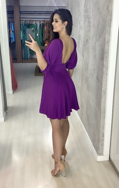 Vestido Anne - Roxo na internet