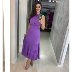 Vestido Estefane - Lilás - comprar online