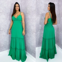 Vestido Laise - Verde Bandeira - comprar online