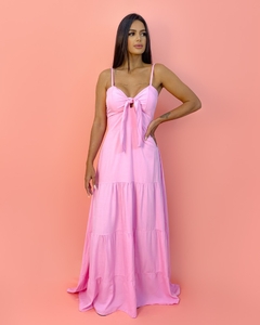 Vestido Camila - Rosa Bebê