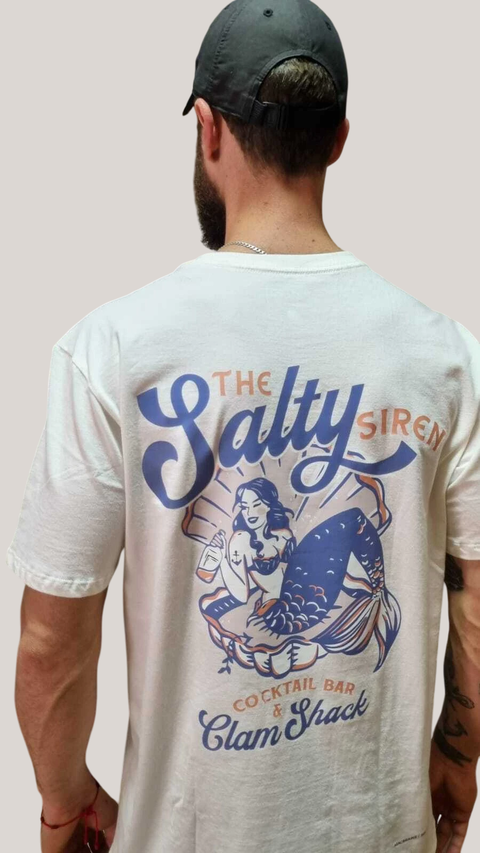 Camiseta Salty Siren | 100% algodão - comprar online