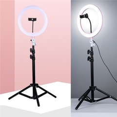 Aro De Luz Ring Fill LIght Led Ø26cm + Pie De Iluminacion 2m