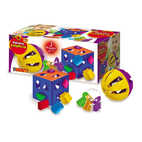 Didactico 3 en 1 con Sonajero Duravit - comprar online