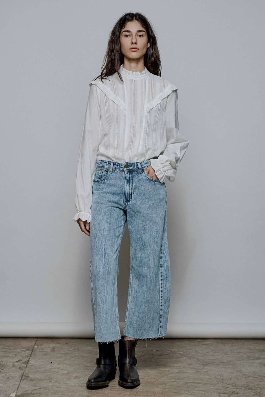 JEAN CROP LUCINDA