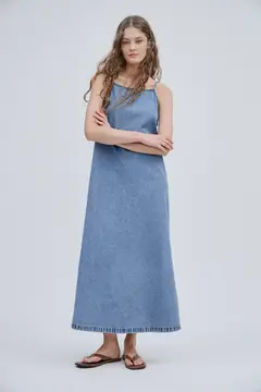 VESTIDO DE JEAN BRISA - ulmaria
