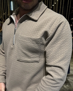 SWEATER CUELLO CHOMBA (VASBCSWCHO) - tienda online
