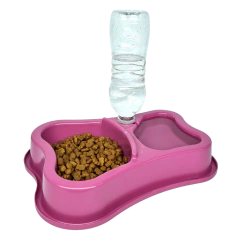 COMEDOURO DUPLO AUTOMÁTICO ANTIFORMIGA 415/685ML - loja online