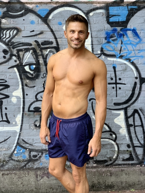 Short azul