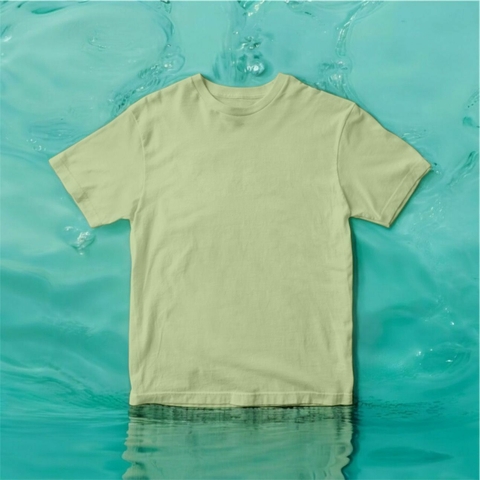 REMERA OVERSIZE PISTACHO