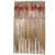 Kit 10 pares de Hashis Decorados em Bambu 24 cm