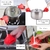 Imagem do Kit Com 2 Luvas De Silicone Térmica Bico De Pato