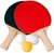 Kit Ping Pong, 3 Bolinhas, 2 Raquetes, Rede e Suporte de Mesa - comprar online