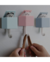 Kit 2 Ganchos Adesivos Gatinho – Organização com Encanto! - comprar online