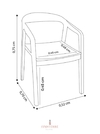 Silla Indonesia de Madera Teca - comprar online