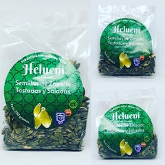 SEMILLAS DE ZAPALLO PELADAS SALADAS - El Snack Perfecto!