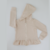 Campera frisa elastizada con volado - Castoro Bambini