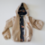Campera ciré con corderito