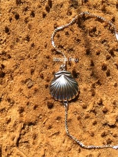 Pulseira Concha em prata