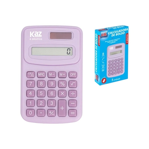 Calculadora de bolso 8 dígitos