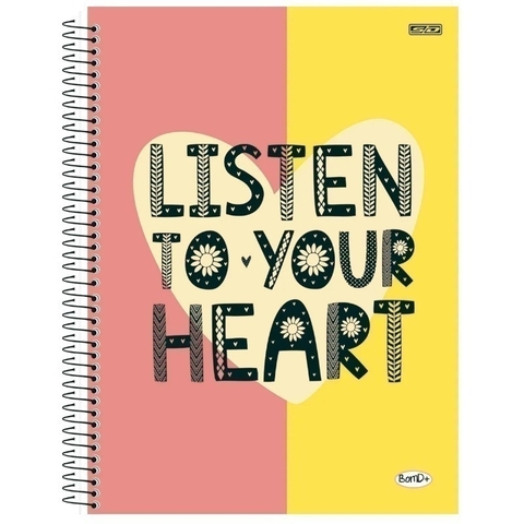 Caderno 10 matérias 160 folhas BomD+